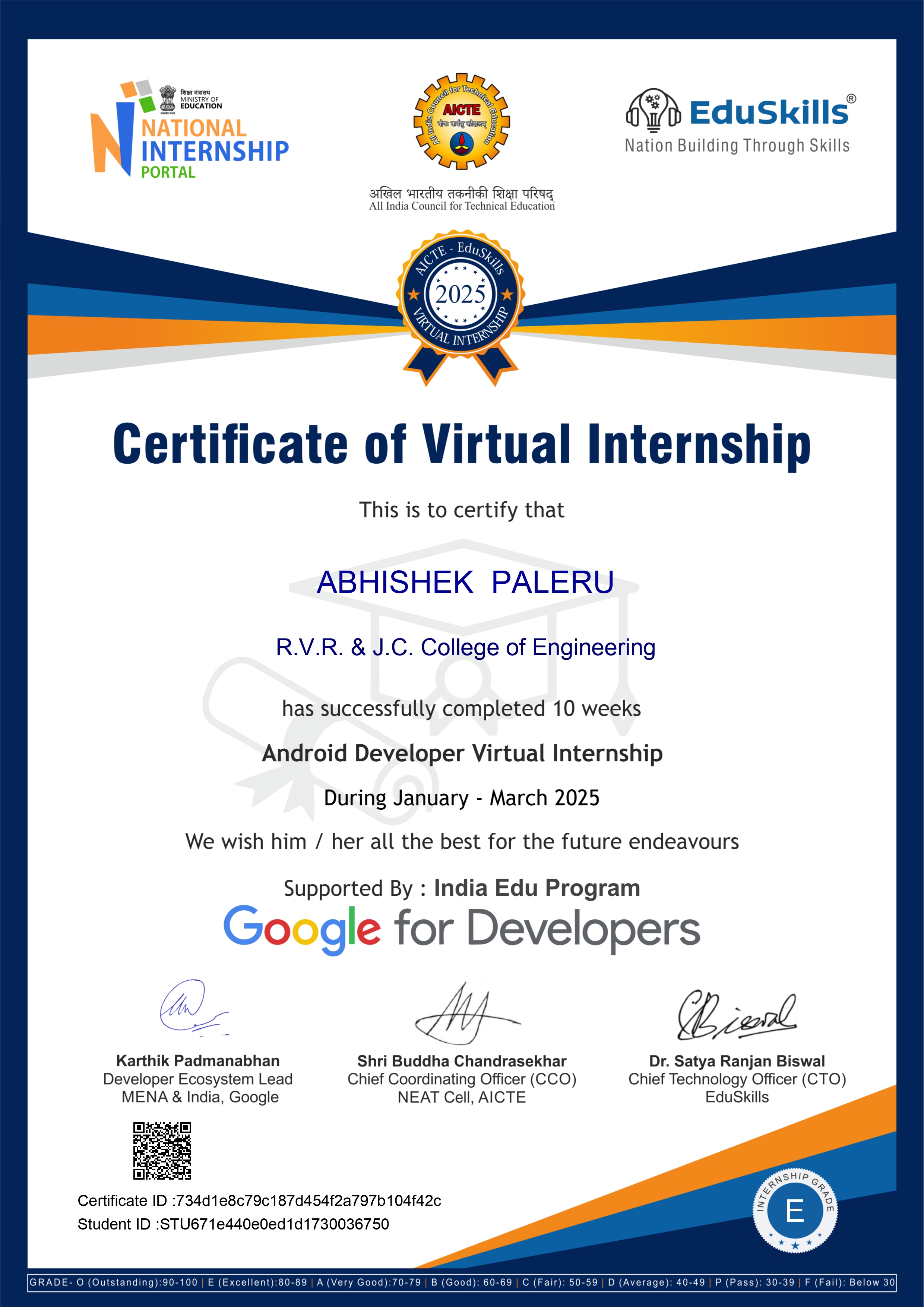 Google Android Developer