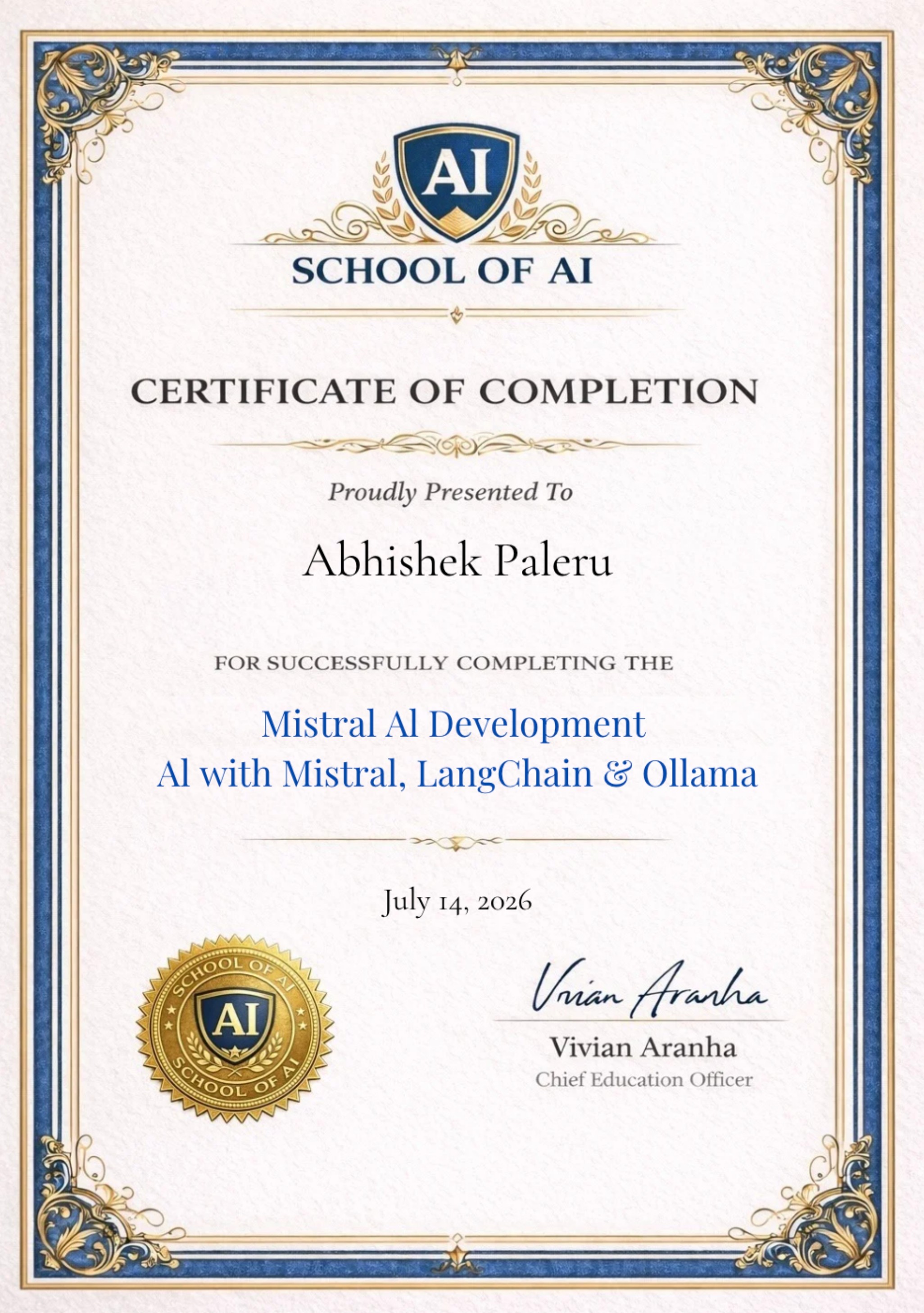 School of AI